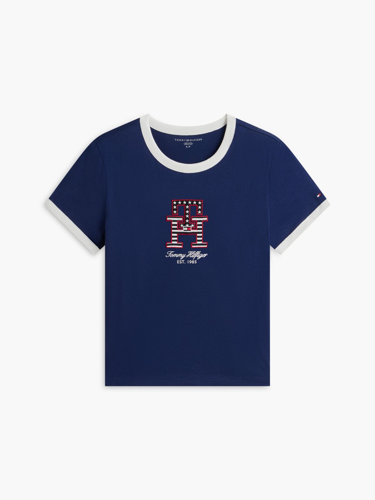 Monogram T-Shirt — Preppy Navy