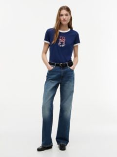 Monogram T-Shirt — Preppy Navy 2