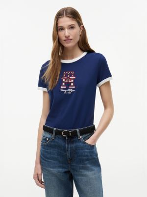 Monogram T-Shirt, Preppy Navy