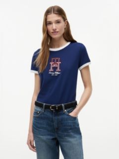 Monogram T-Shirt — Preppy Navy 1