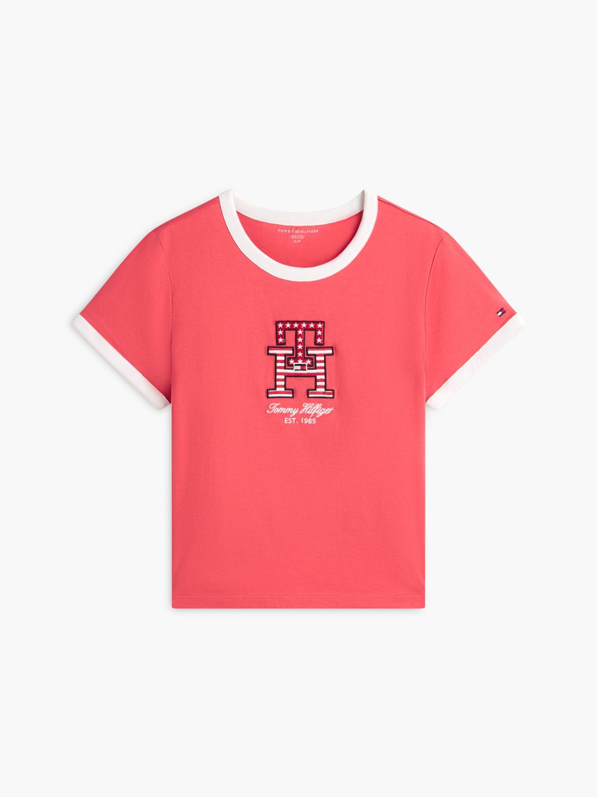 Monogram T-Shirt — Vintage Red
