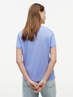 Foiled Laurel Leaf Logo T-Shirt — Thunder Lilac 4