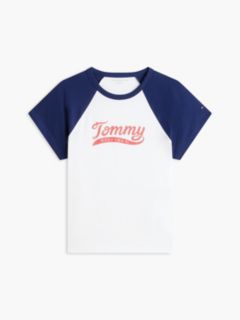 Varsity Logo Raglan T-Shirt — Preppy Navy 5