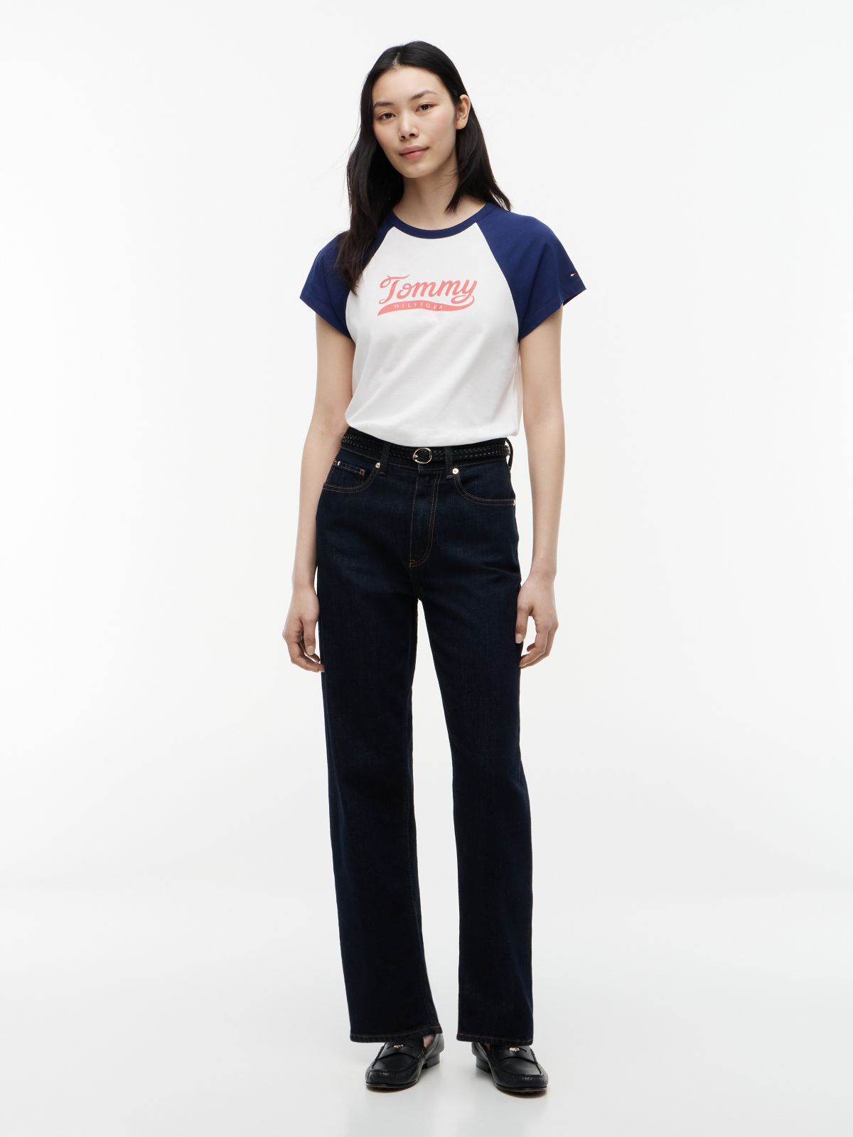 Varsity Logo Raglan T-Shirt — Preppy Navy