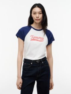 Varsity Logo Raglan T-Shirt — Preppy Navy 1