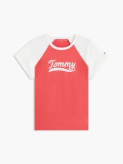 Varsity Logo Raglan T-Shirt — Vintage Red 5