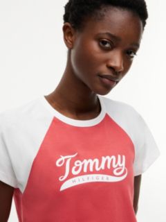 Varsity Logo Raglan T-Shirt — Vintage Red 3