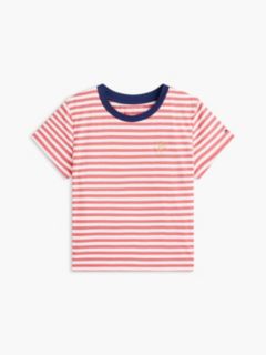 Script Monogram Striped T-Shirt — Rich Cream 5