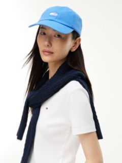 Tonal Flag Logo Canvas Baseball Cap — Blue Spell 4