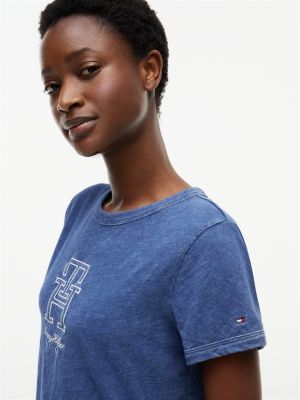 Женские футболки Tommy Hilfiger Monogram T-Shirt — фото 3