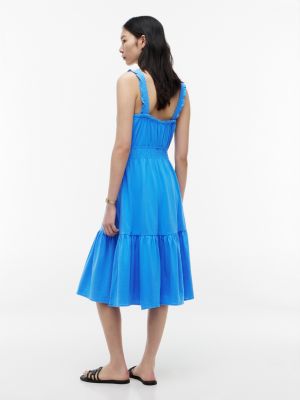 Tommy Hilfiger Ruffle-Trim Shirred Jersey Midi Dress — фото 4