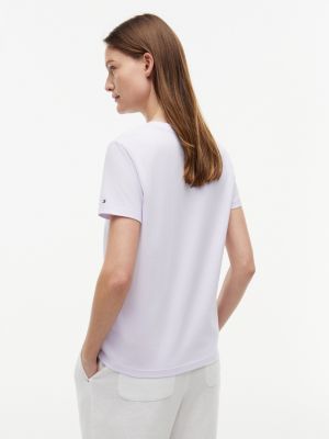 Женские футболки Tommy Hilfiger Script Monogram Pocket T-Shirt — фото 4