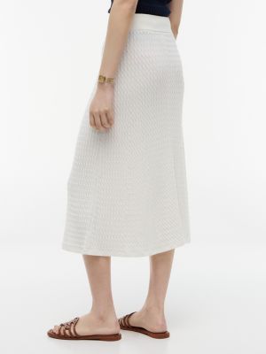Tommy Hilfiger Cable Knit Midi Skirt — фото 4