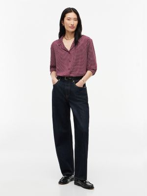 Пижамный топ Crepe, с принтом — Tommy Hilfiger, цвет: Бордовый — фото 2