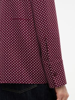 Пижамный топ Crepe, с принтом — Tommy Hilfiger, цвет: Бордовый — фото 3