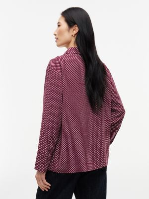 Пижамный топ Crepe, с принтом — Tommy Hilfiger, цвет: Бордовый — фото 5