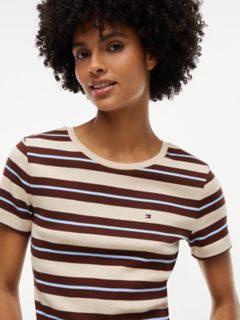 Striped Favorite T-Shirt — Beige Heather Multi 3