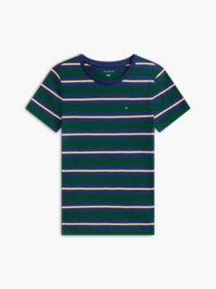 Striped Favorite T-Shirt — Emerald Multi 5
