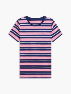 Striped Favorite T-Shirt — Mystic Pink Multi 5