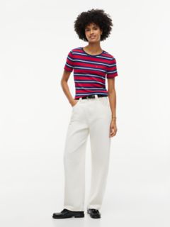 Striped Favorite T-Shirt — Rhubarb Multi 2