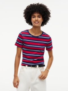 Striped Favorite T-Shirt — Rhubarb Multi 1