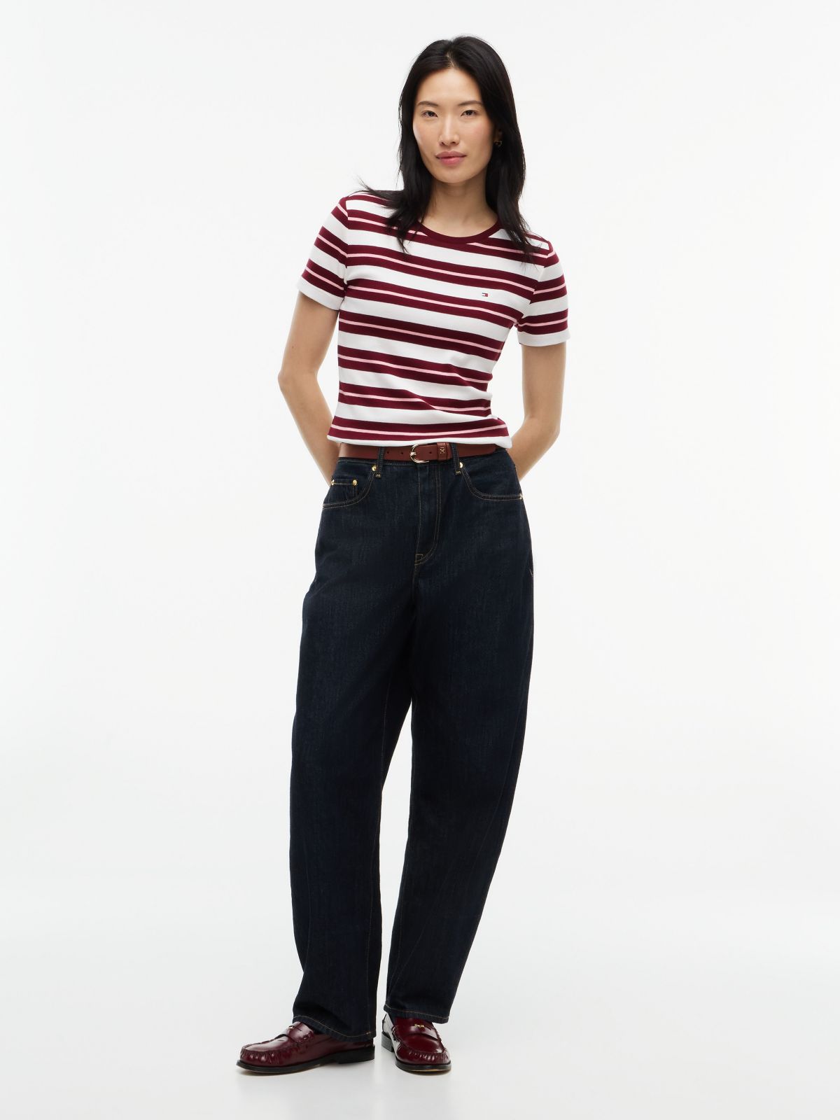 Striped Favorite T-Shirt — Ecru Multi