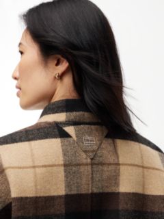 Heathered Wool-Blend Bomber Jacket — Clayed Pebble Multi 3