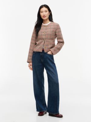 Женская куртка Tommy Hilfiger Gold-Button Tweed Lady, цвет: Песочный — фото 2