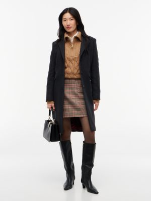Женская юбка Tommy Hilfiger Tweed Mini, цвет: Песочный разноцветный — фото 2