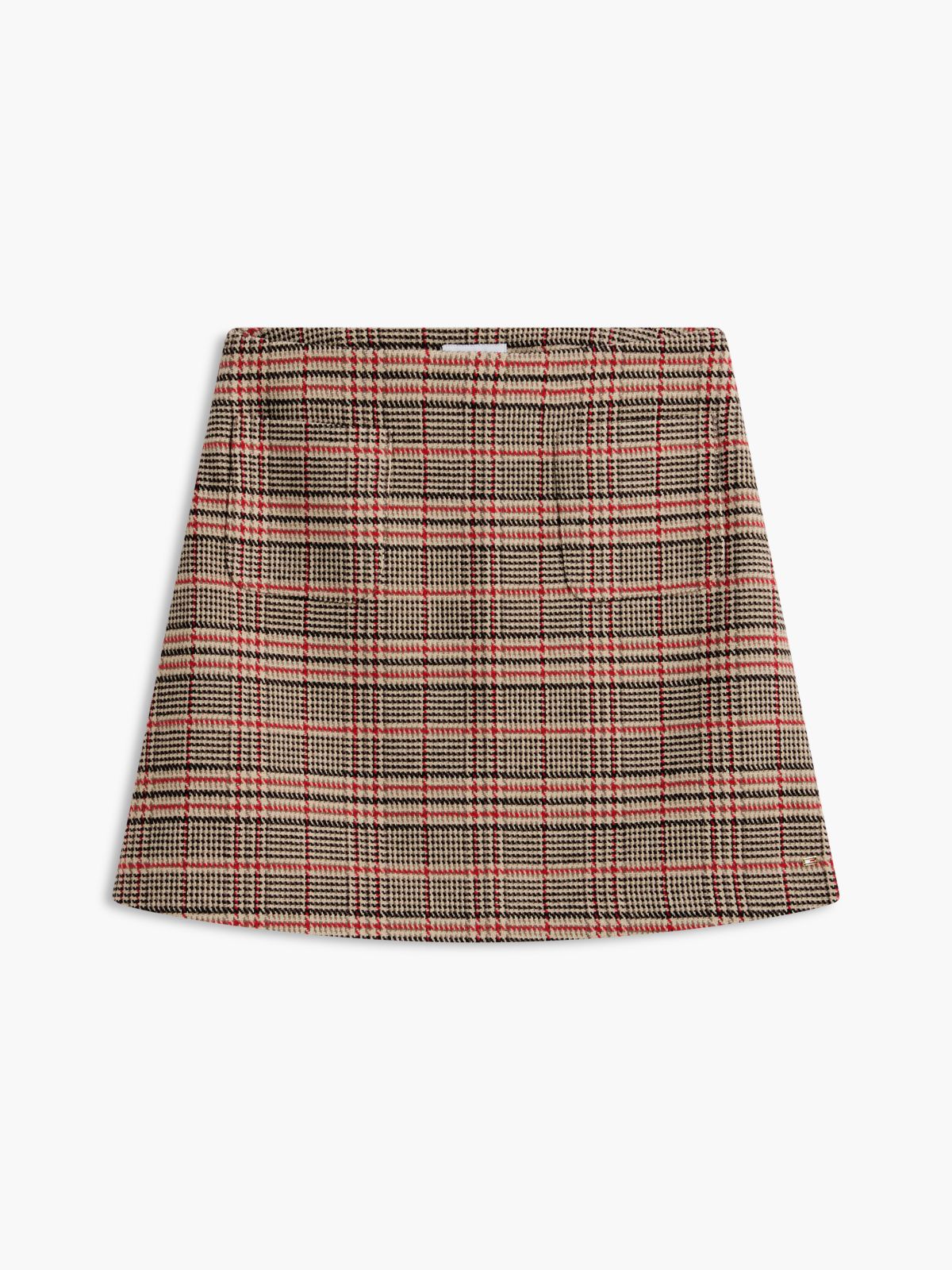 Tweed Mini Skirt — Gulf Sand Multi