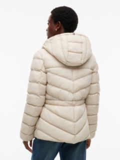 Lightweight Quilted Hooded Jacket — Classic Beige 5