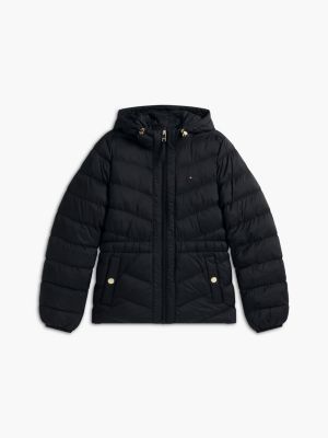 Женские куртки Tommy Hilfiger Lightweight Quilted Hooded Jacket — фото 6