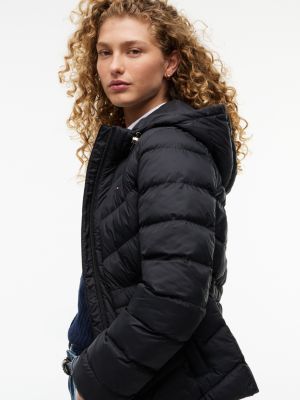 Женские куртки Tommy Hilfiger Lightweight Quilted Hooded Jacket — фото 3