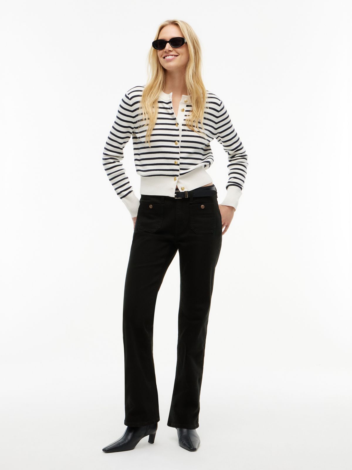 All-Day Sculpt Denim Bootcut Jean — Denim Black
