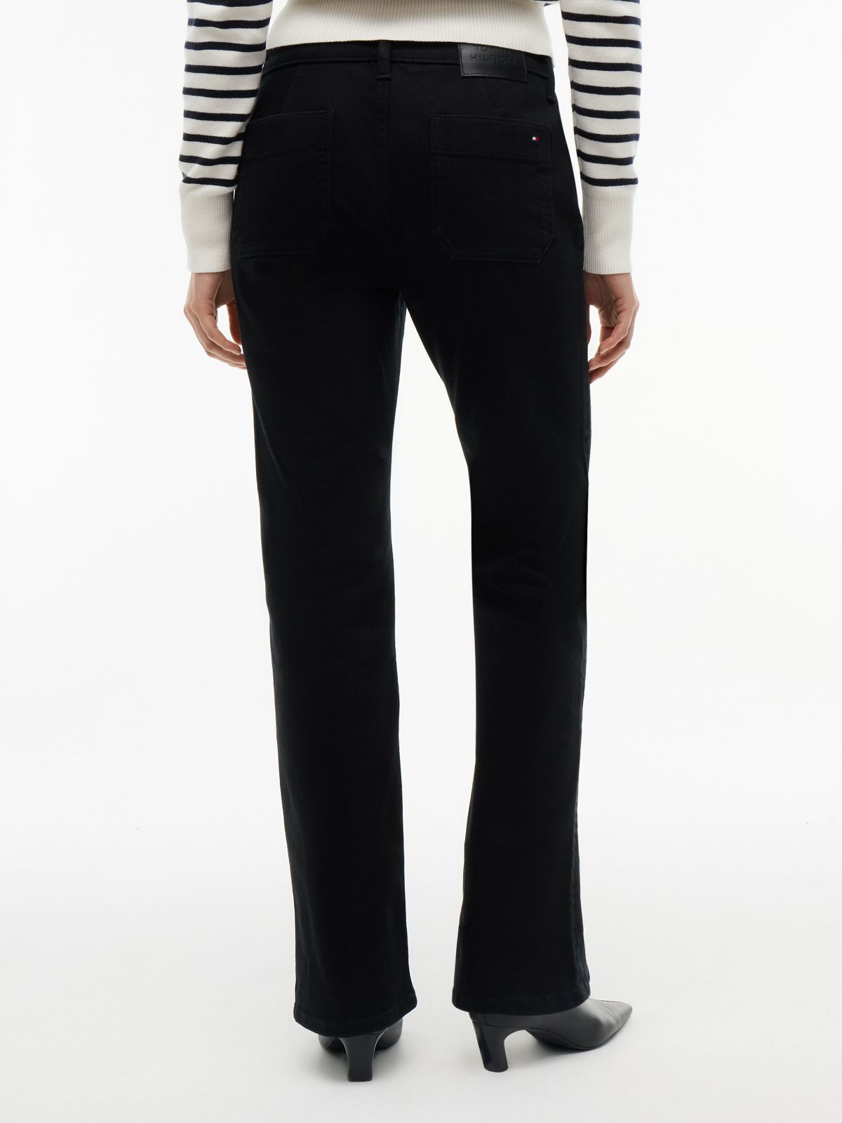 All-Day Sculpt Denim Bootcut Jean — Denim Black