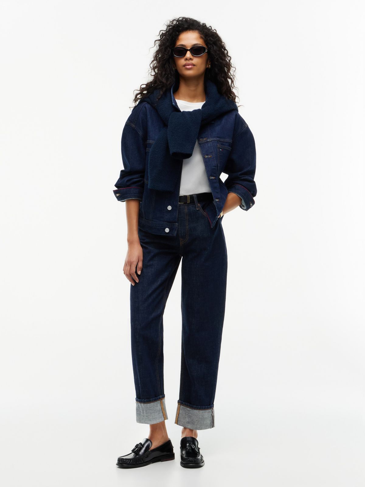 High-Rise Classic Straight Jean — Rinse