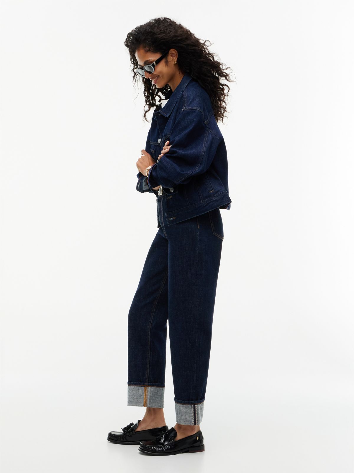 High-Rise Classic Straight Jean — Rinse