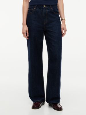 High-Rise Modern Wide Leg Jean, Rinse