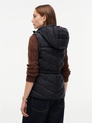Женские жилеты Tommy Hilfiger Lightweight Quilted Hooded Vest — фото 4