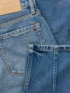 Stretch High-Rise Barrel Jean — Medium Wash 8