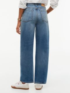 Stretch High-Rise Barrel Jean — Medium Wash 6