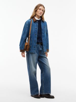 Женская куртка Tommy Hilfiger Denim Chore, цвет: Средняя варка — фото 2