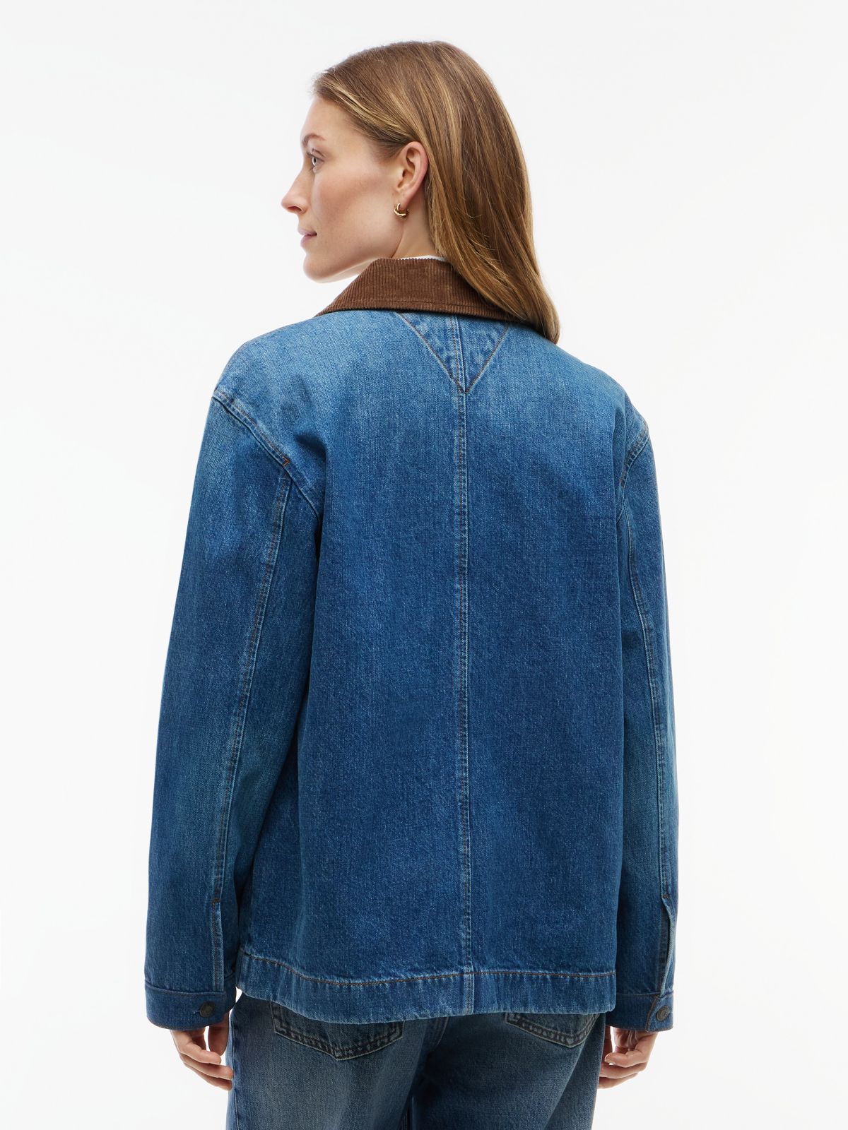 Denim Chore Jacket — Medium Wash
