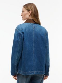 Denim Chore Jacket — Medium Wash 4