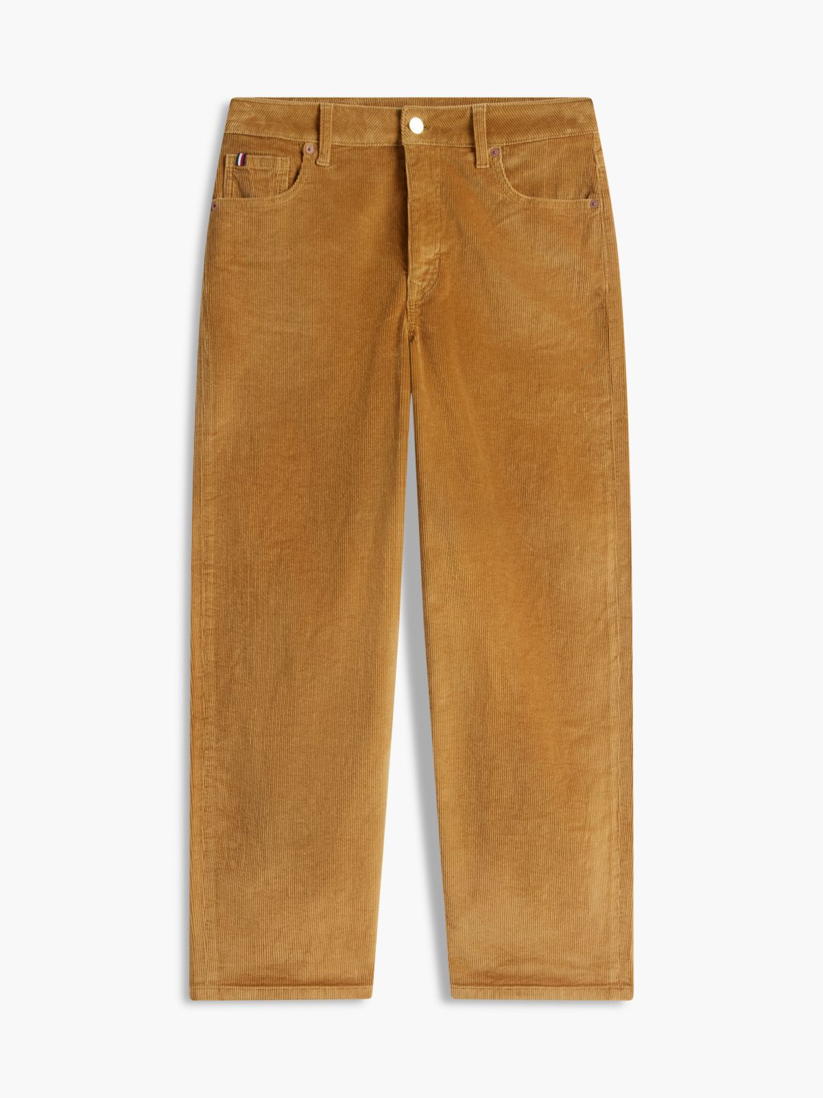 Stretch Corduroy Wide Leg Pant — Vintage Brass