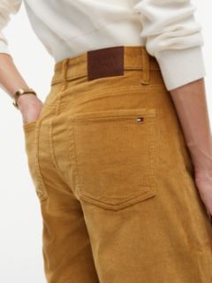 Stretch Corduroy Wide Leg Pant — Vintage Brass 3