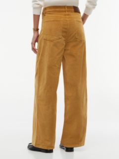 Stretch Corduroy Wide Leg Pant — Vintage Brass 4