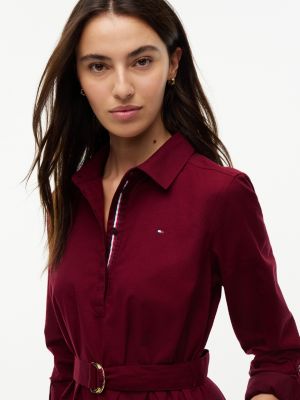 Tommy Hilfiger Belted Oxford Shirtdress — фото 2