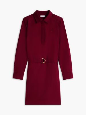 Tommy Hilfiger Belted Oxford Shirtdress — фото 5