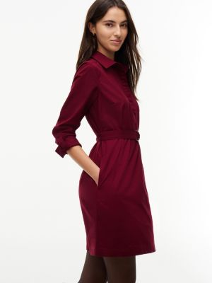Tommy Hilfiger Belted Oxford Shirtdress — фото 3